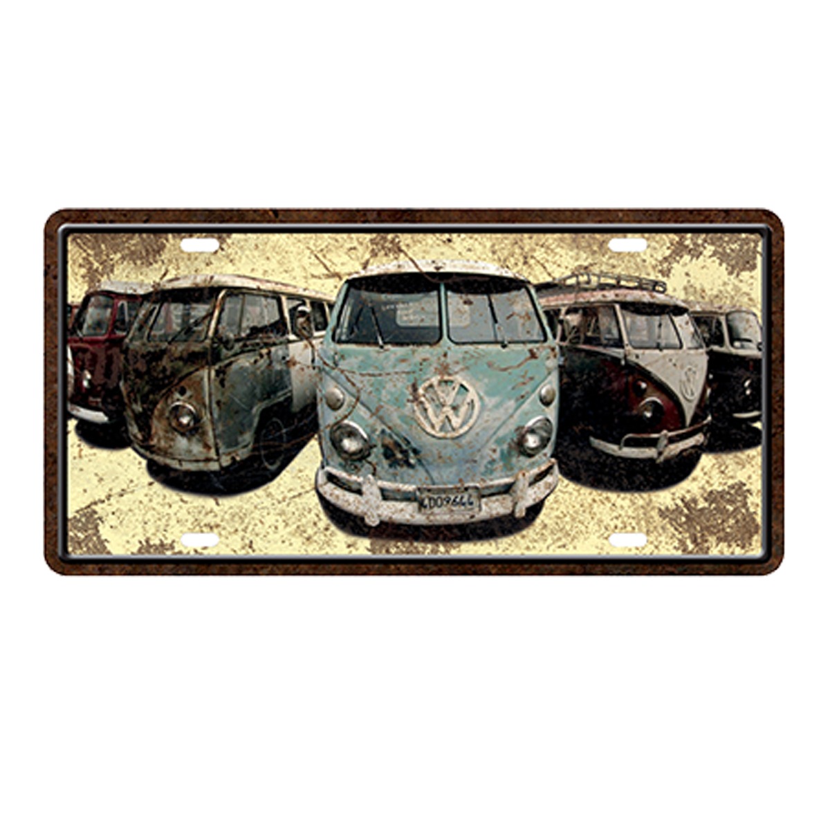 Placa Decorativa Carro - Kombis Diversas - cód. 5266